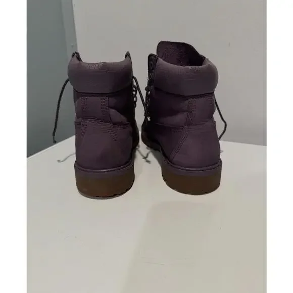 Purple Timberland Boots – Men’s 7 / Women’s 9–9.5 (Big Kids 7) – Fast Shipping! - Picture 7 of 9